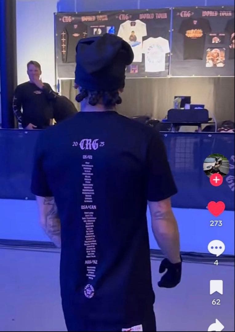 centralcee tour Tシャツ セントラルシー