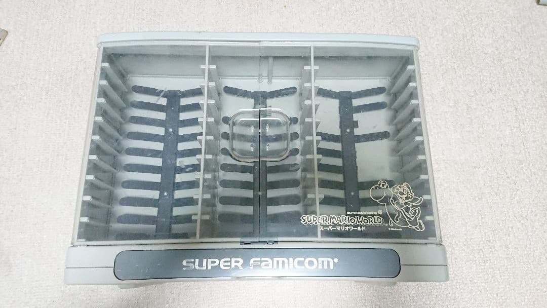 スーパーファミコン本体、ハードケース、ソフト38本セット(動作確認済)