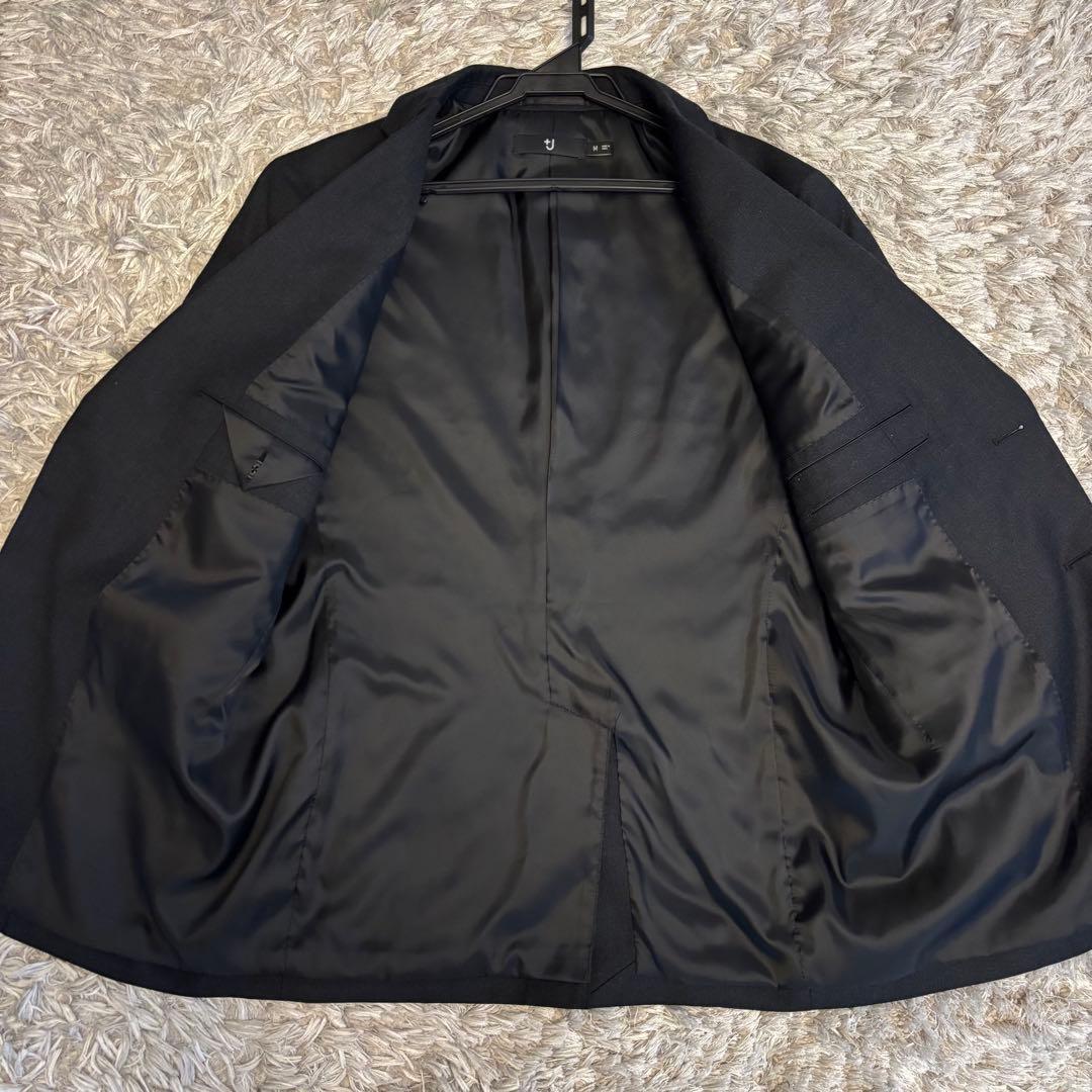 極美品☆UNIQLO ユニクロ +J セットアップ スーツ ウール テーラード