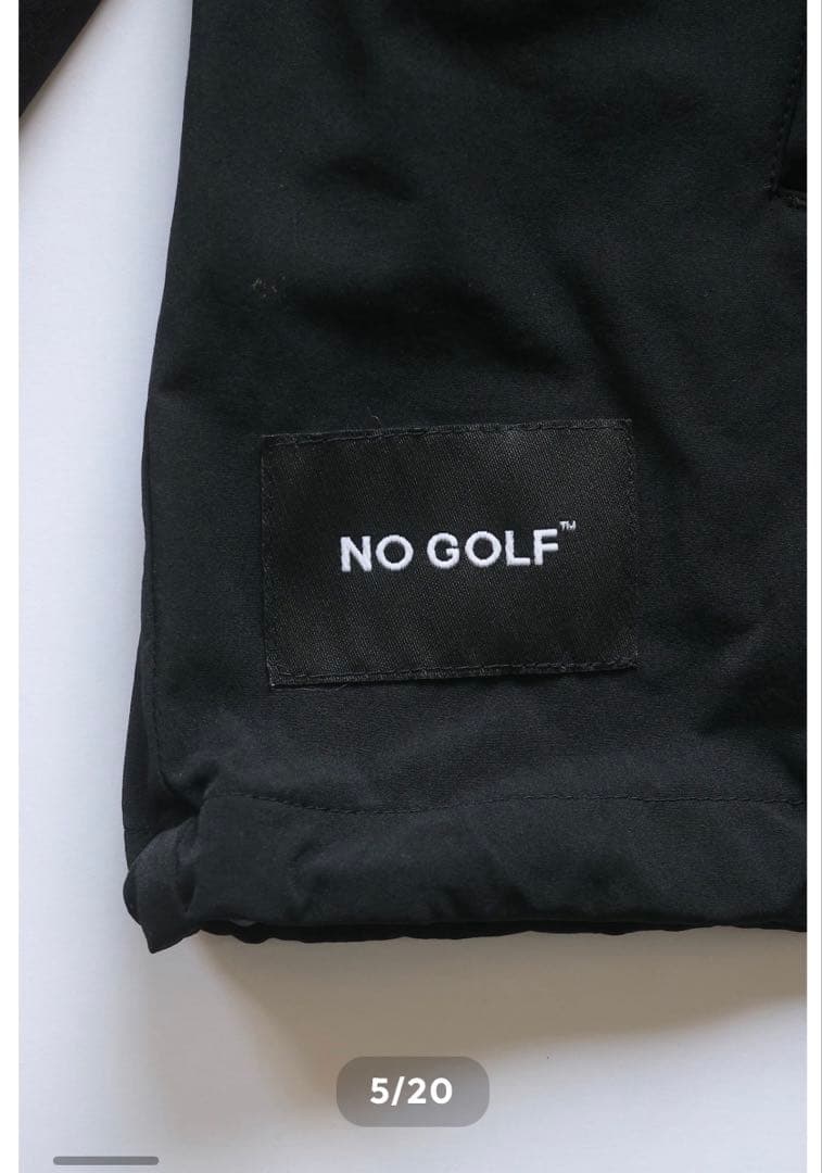 【新品】NO GOLF WINDBREAKER JACKET L