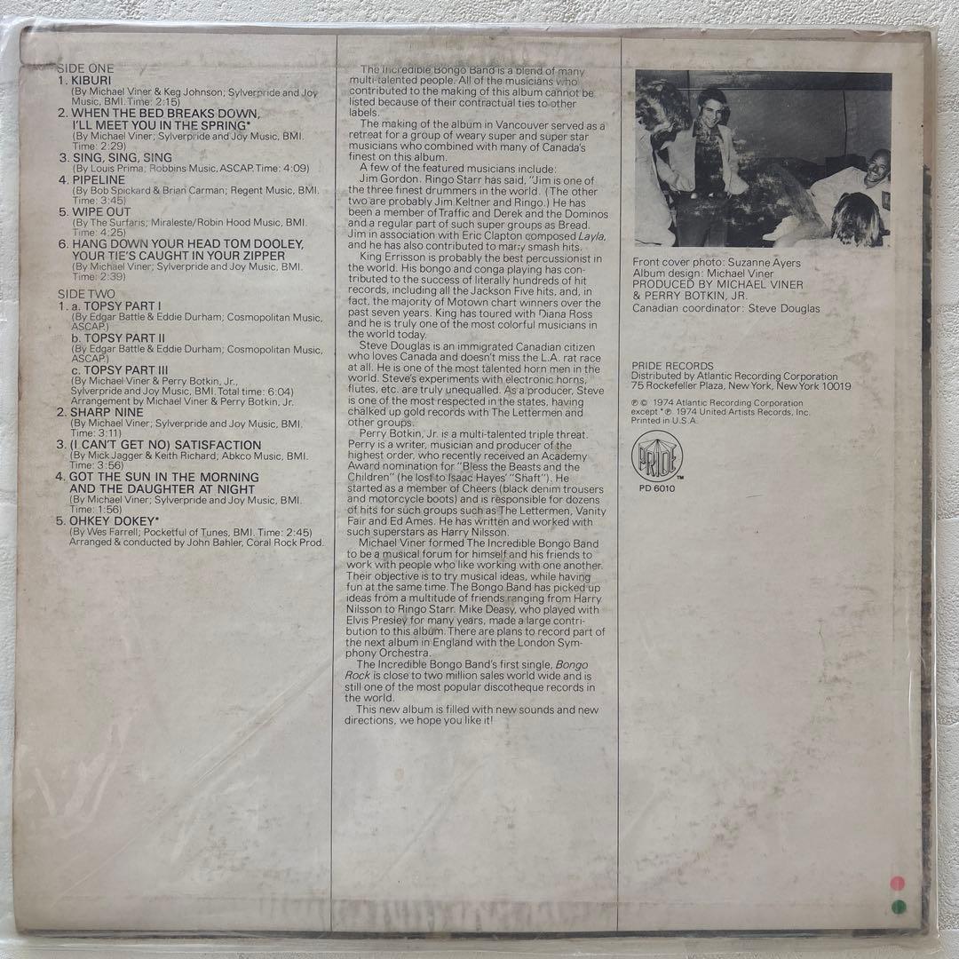 洋楽 The Return Of The Incredi Bong Band(LP)