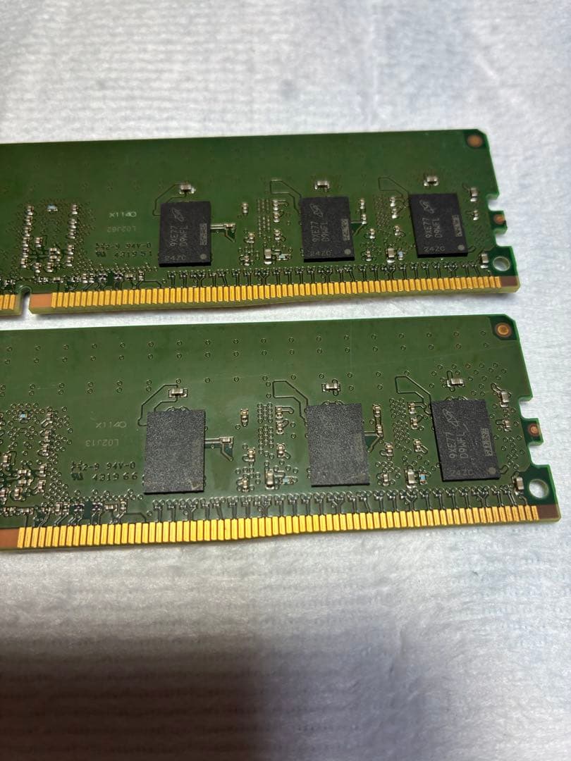 Micron製 8GB メモリー　2枚セット