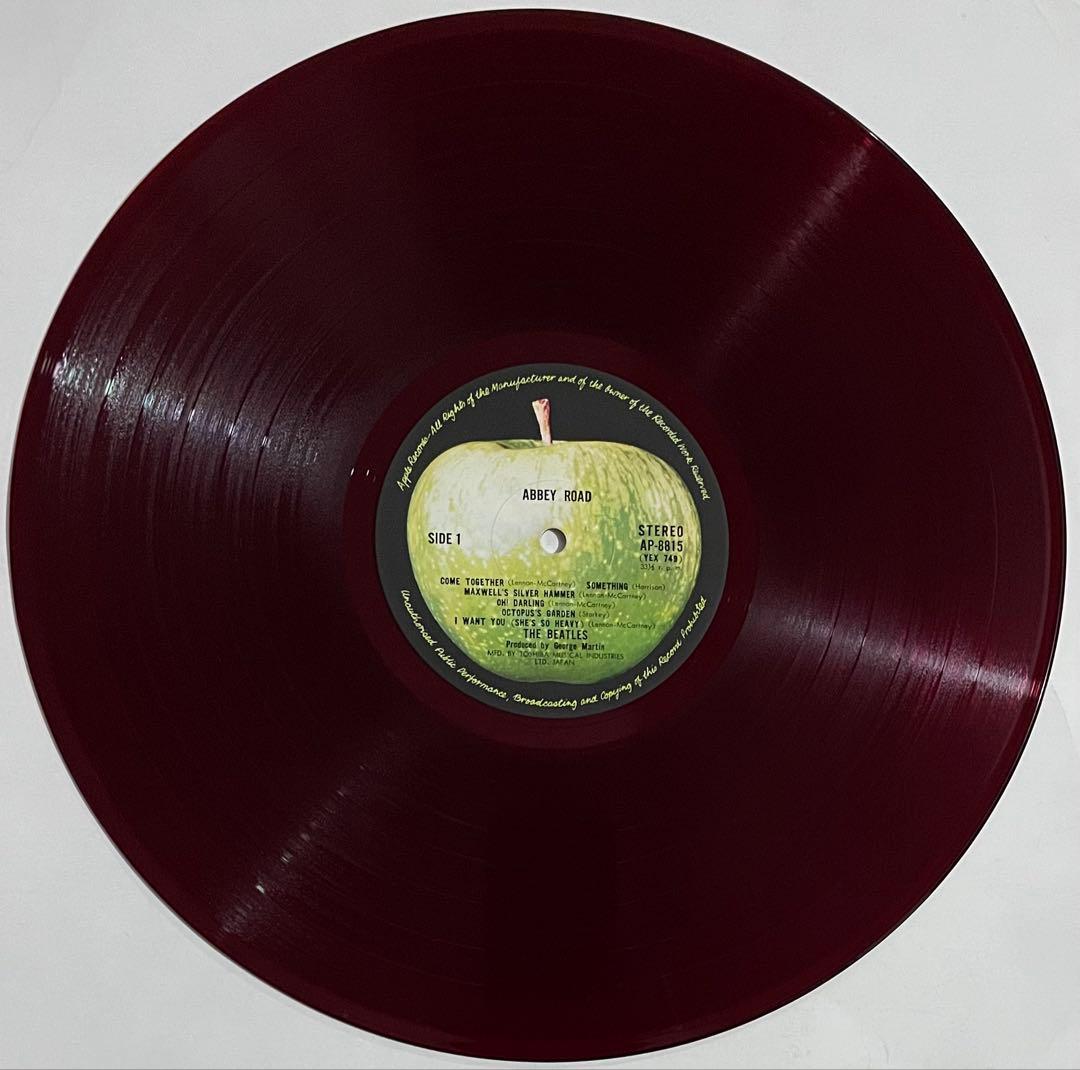 ビートルズBeatles Abbey Road 『赤盤』LP AP-8815