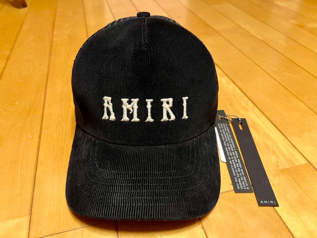 AMIRI コーデュロイ トラッカーキャップ　ハット　アミリ