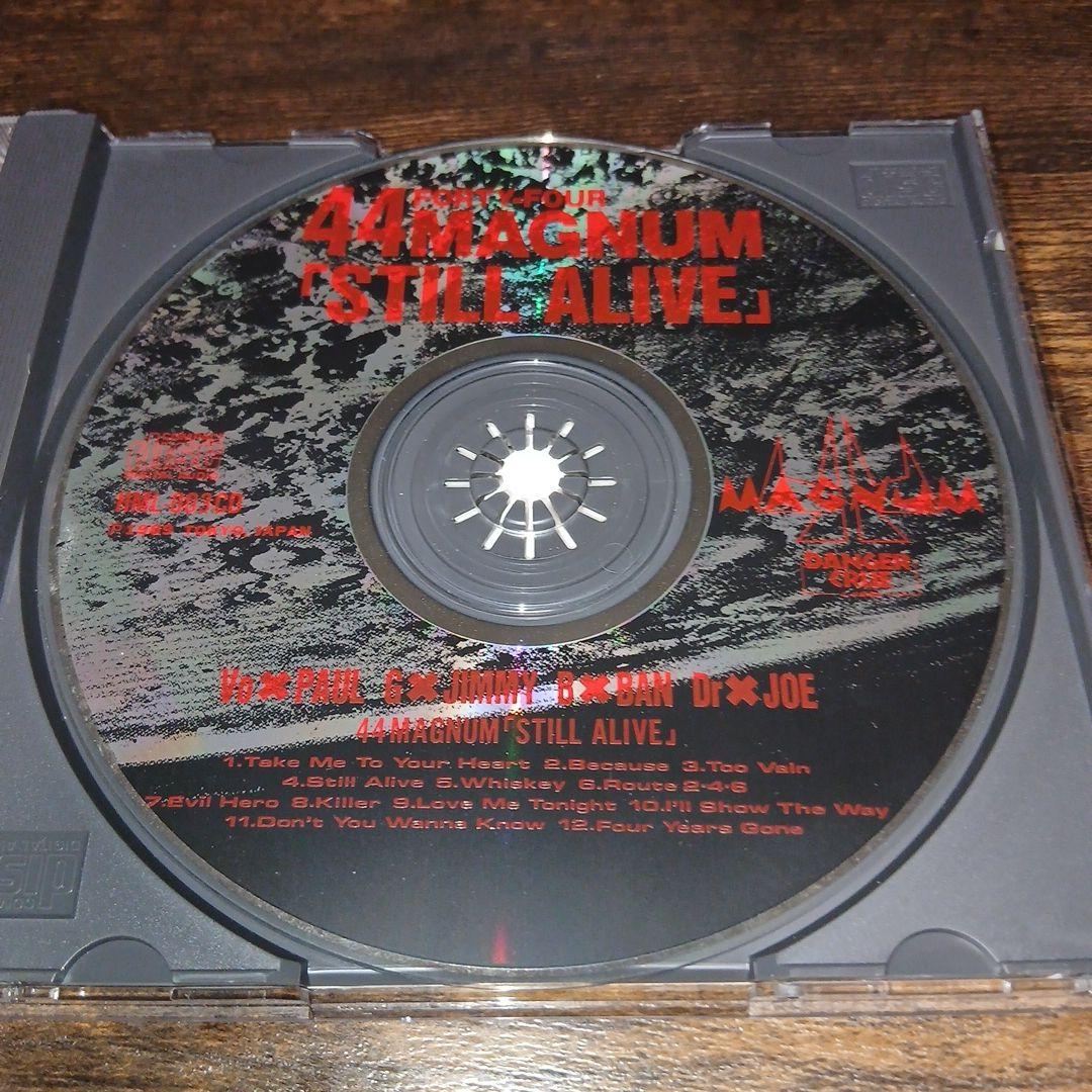44MAGNUM　STILL ALIVE　ジャパメタ　メタル　ヘヴィメタル