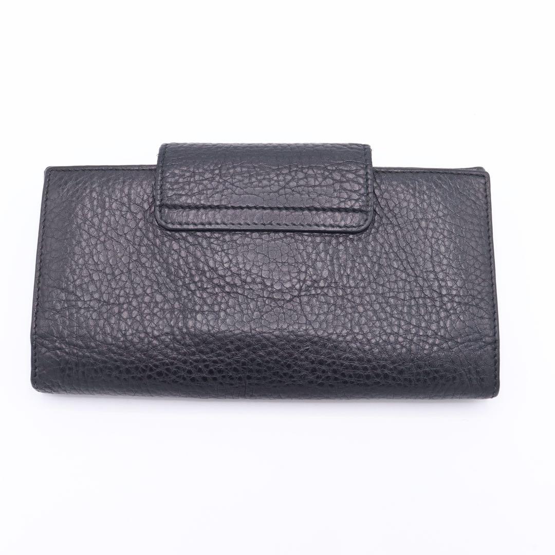 Salvatore Ferragamo フェラガモ　二つ折り財布　長財布　黒
