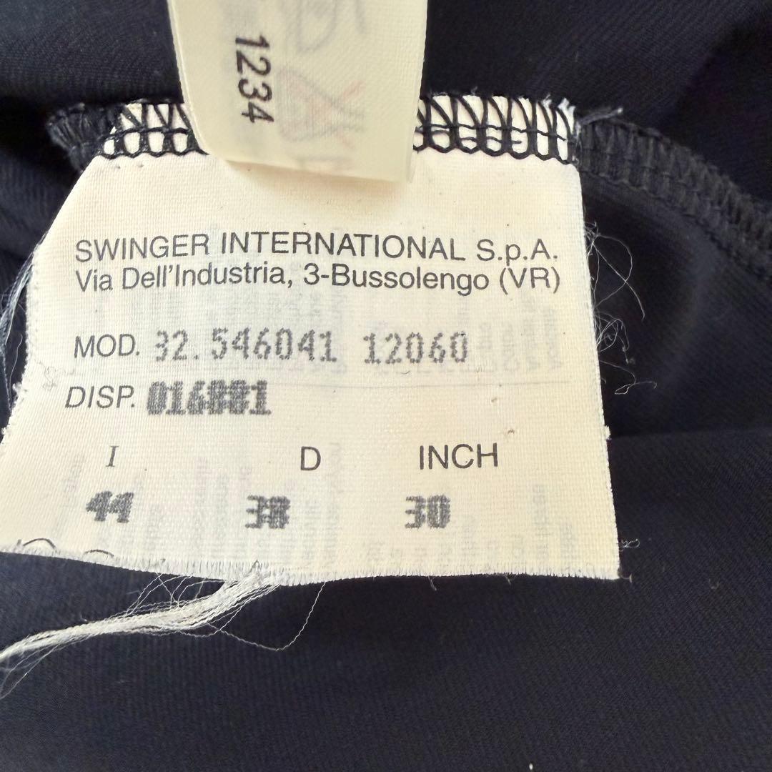 FENDI JEANS フェンディ ポロワンピース ロゴ 黒 マキシ丈 半袖 R