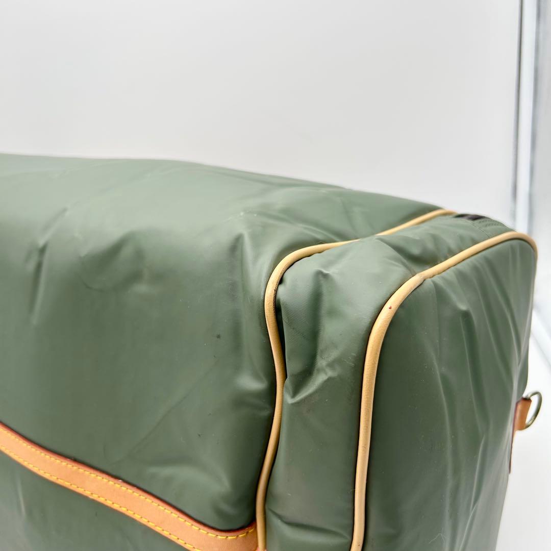 美品 ハンティングワールド ボストンバッグ バチュー 旅行 大容量 2way