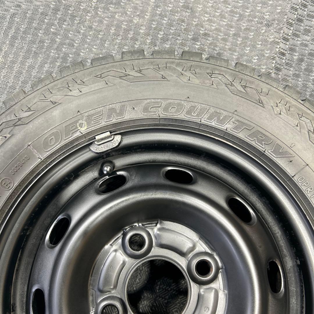 【極美品】TOYO製オフロードタイヤ22年製145/80R12 ホイール付