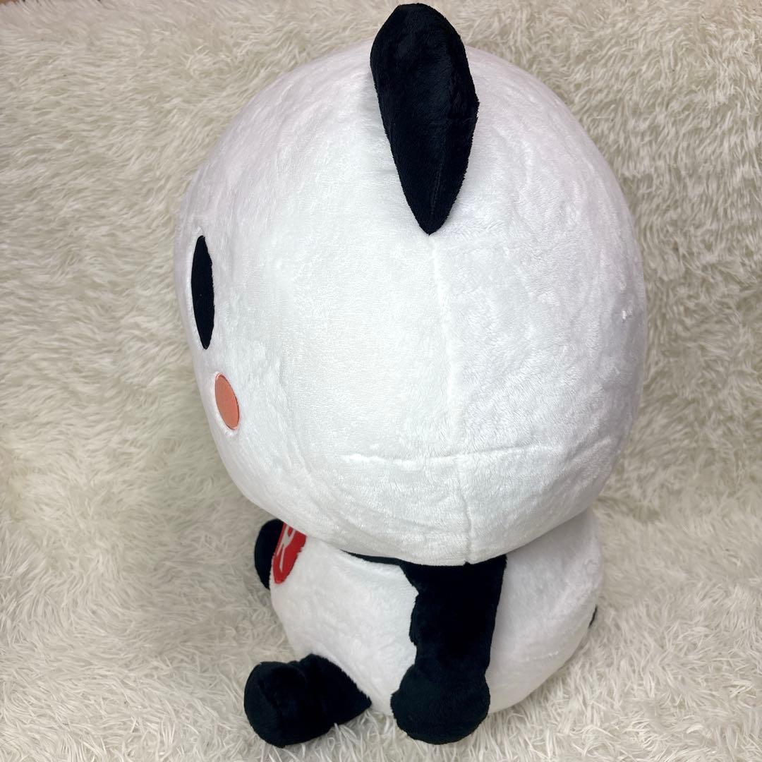 おぱん様 初期 楽天 ぱんだ お買い物 パンダ特大 ぬいぐるみ 旧ロゴ 限定