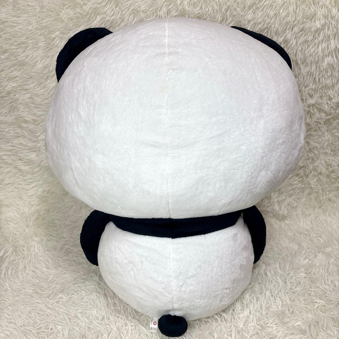 おぱん様 初期 楽天 ぱんだ お買い物 パンダ特大 ぬいぐるみ 旧ロゴ 限定