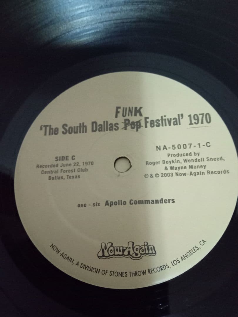 South Dallas Funk Festival　レアグルーヴ　Egon