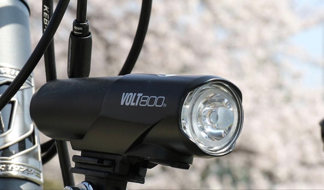 【美品】キャットアイVOLT800 自転車用ライト