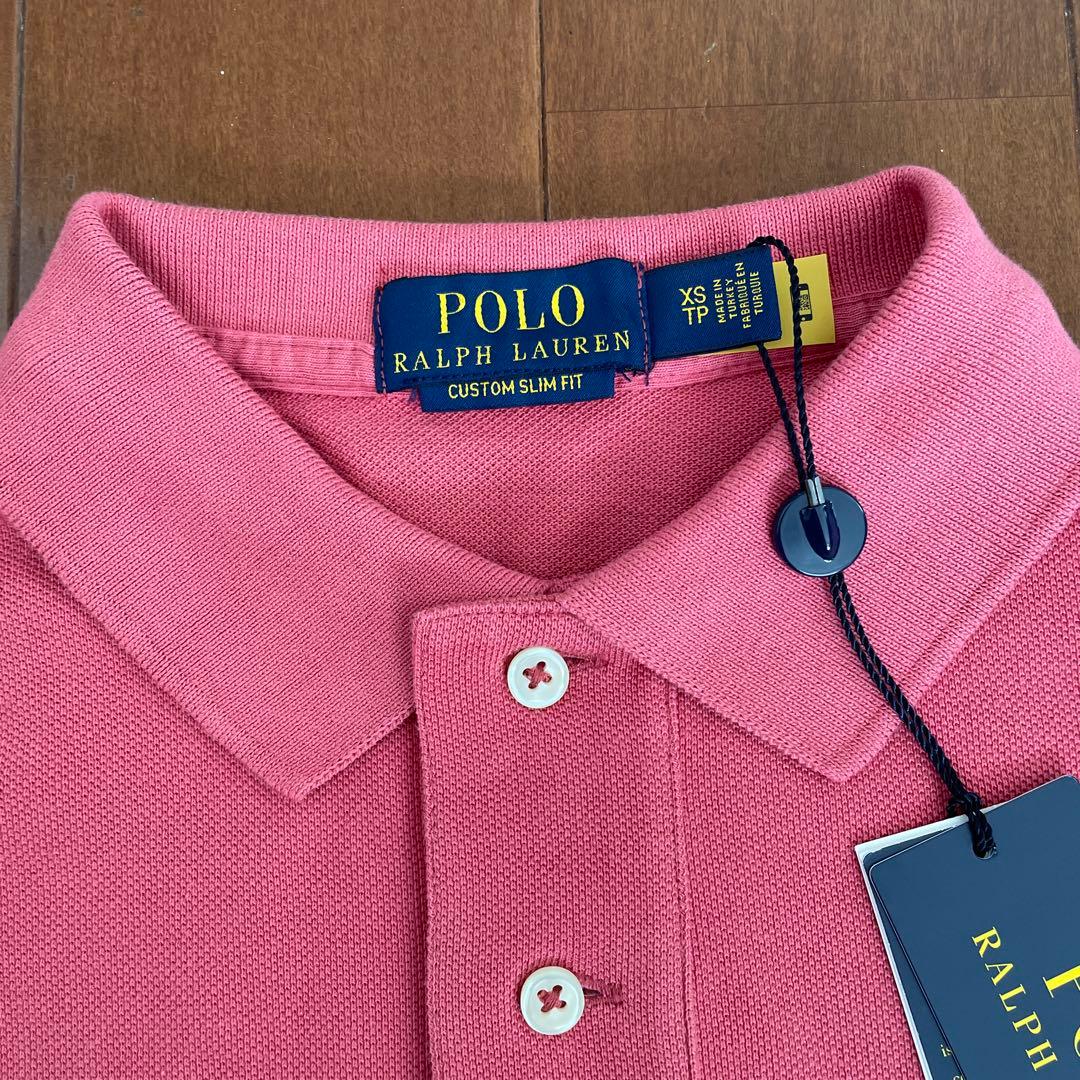 新品Polo Ralph Lauren ピンク ポロシャツ XS