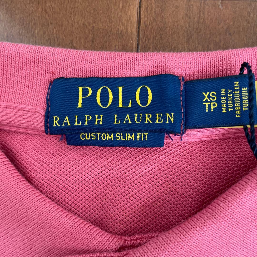 新品Polo Ralph Lauren ピンク ポロシャツ XS