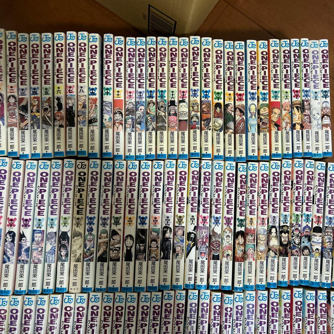 ワンピース　1〜92巻　103〜110巻　巻零　巻千Z ルフィフィギュア