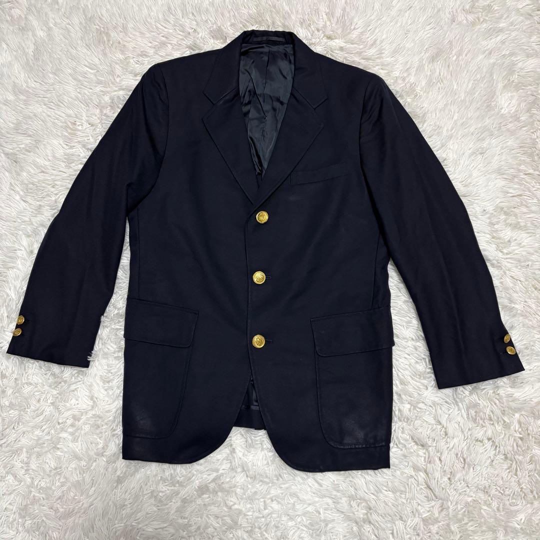 【美品】『J.PRESS』金ボタン ウール ジャケット 紺ブレ
