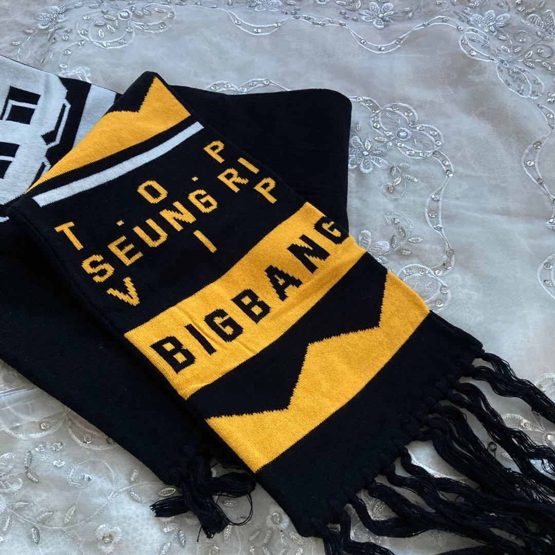 BIGBANG ➕ａマフラー未使用　公式品➕帽子