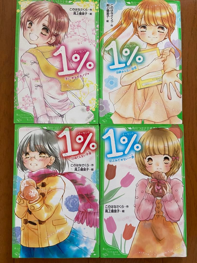 1%/このはなさくら・作-高上優里子・絵(全16巻セット)