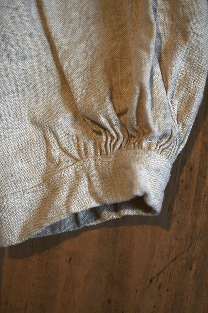 French vintage リネンスモック　1890s 襤褸　klasica