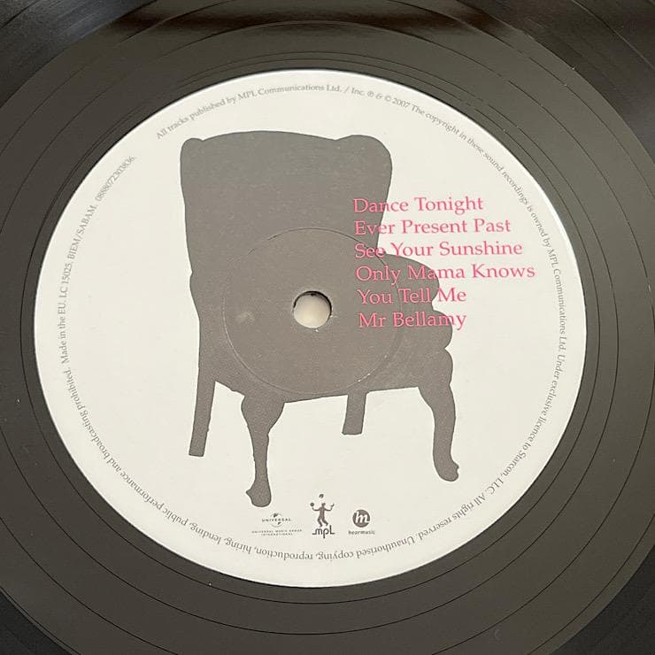 ★極美品 UK盤LP ポール・マッカートニー MEMORY ALMOST 〜
