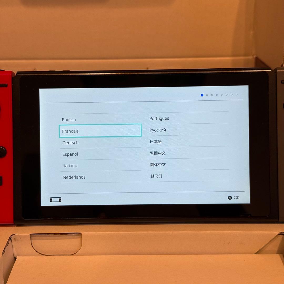 Switch 本体 バッテリー強化版 グレー 箱付き