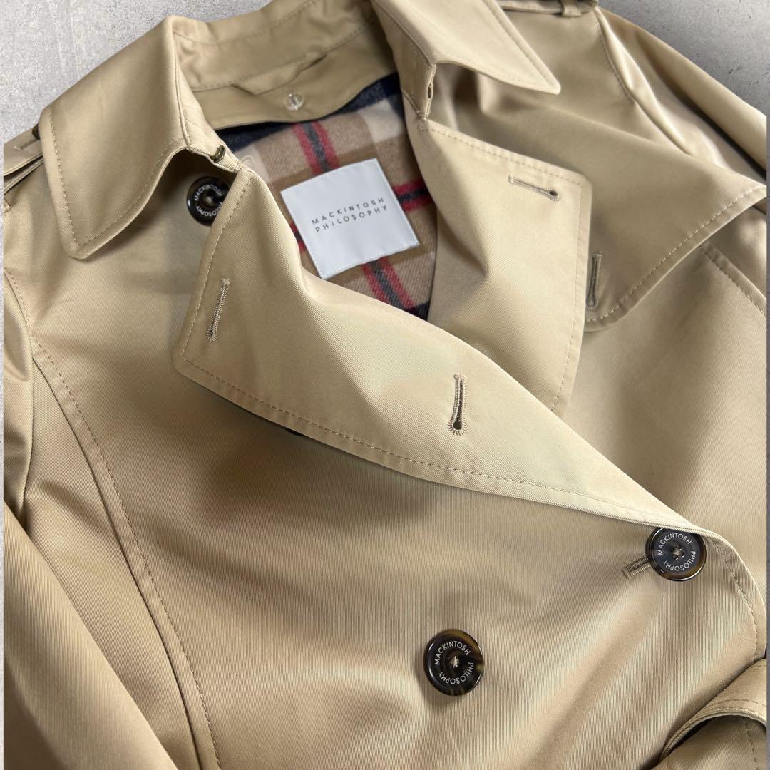 美品☆MACKINTOSH PHILOSOPHY ☆トレンチコート☆新品に近い☆