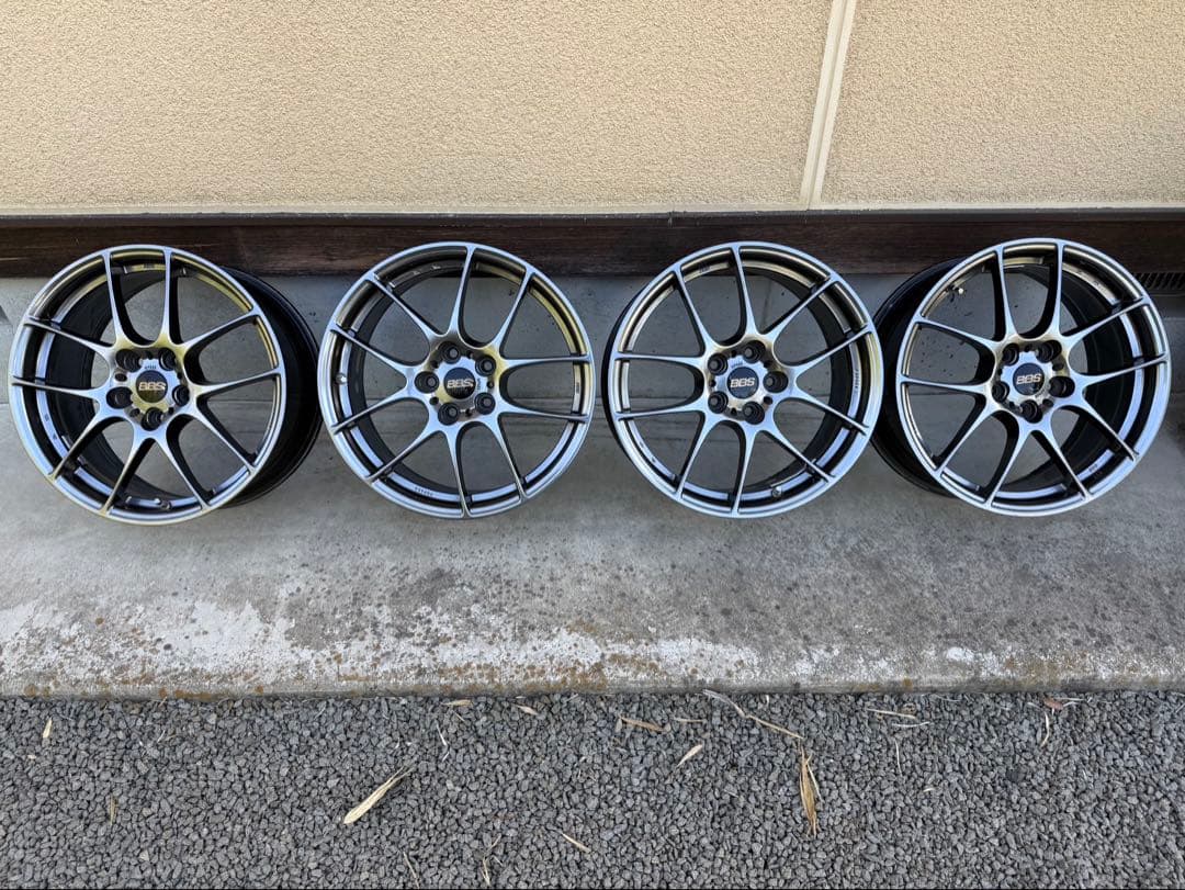 [最終値下げ]BBS 18インチホイール 4本セット ダイヤモンドブラック