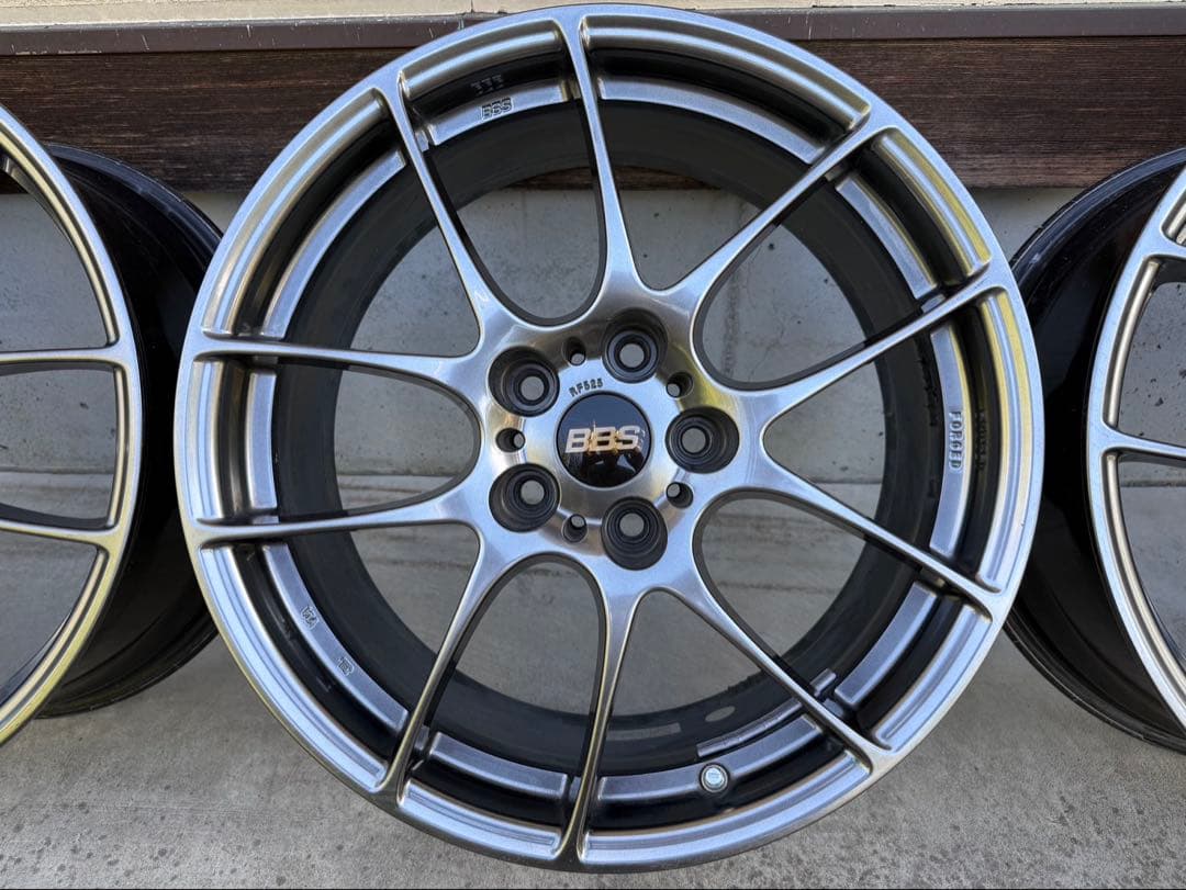 [最終値下げ]BBS 18インチホイール 4本セット ダイヤモンドブラック