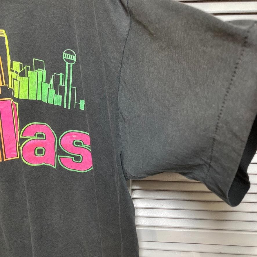 CAKM スーベニア Tシャツ USA製 90s アメリカ テキサス ダラス