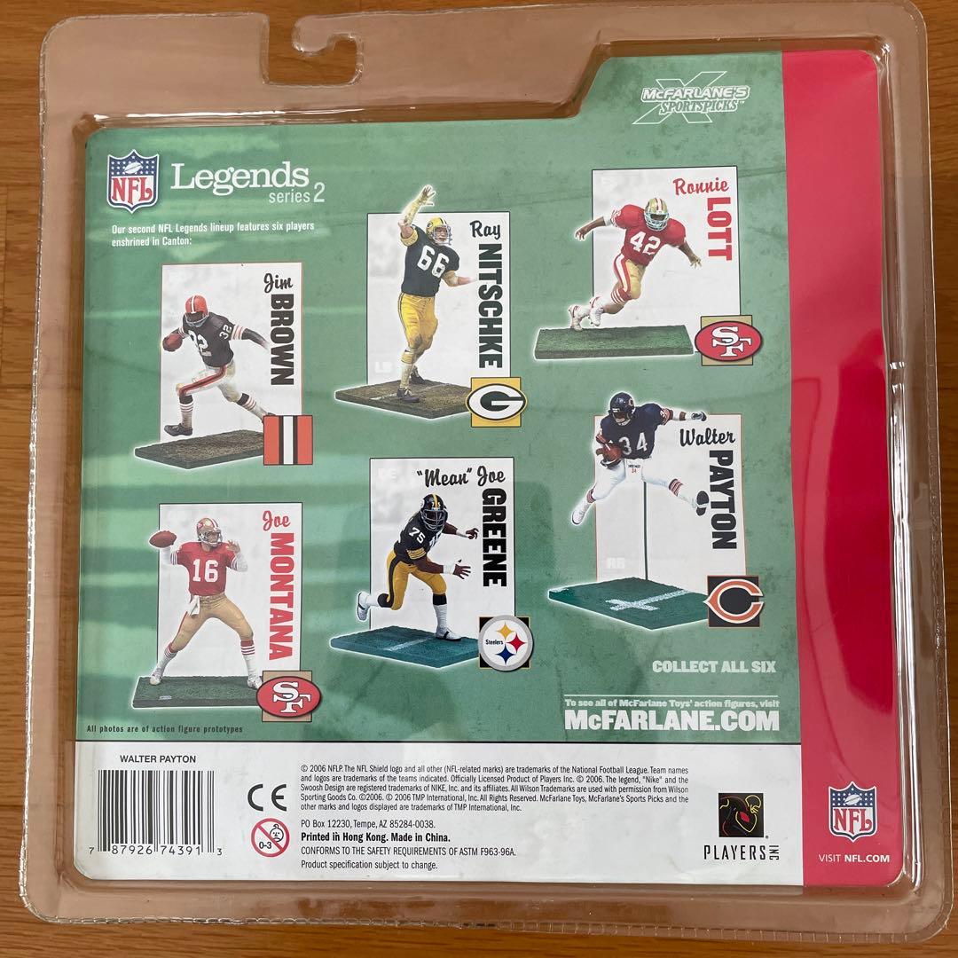 マクファーレンNFL ウォルター・ペイトン　フィギュア