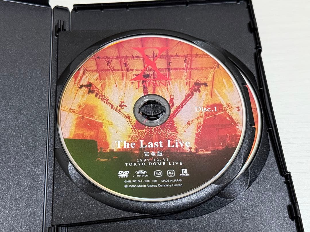 DVD X JAPAN THE LAST LIVE 完全版