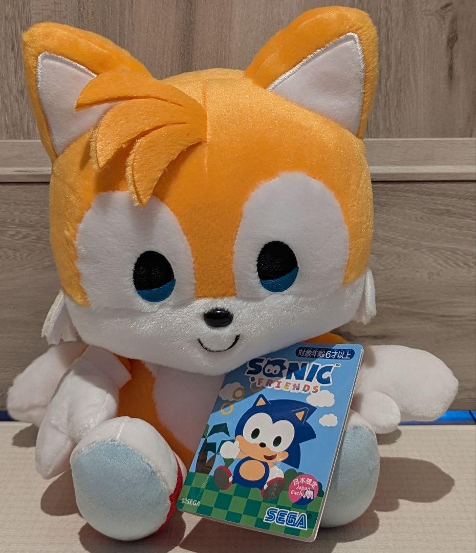 ソニック＆フレンズ　ぬいぐるみ　3体セット　ソニック　エミー　テイルス