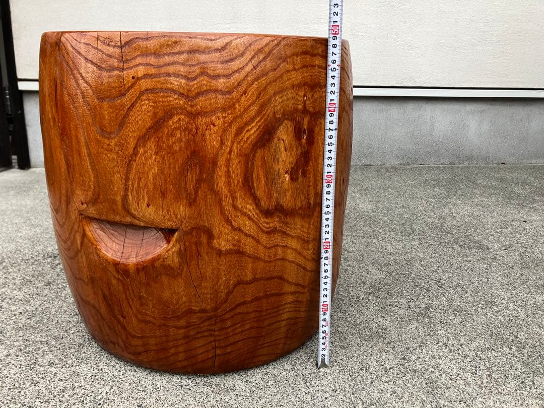 【中古臼】木製餅つき臼 三升用フルメンテ