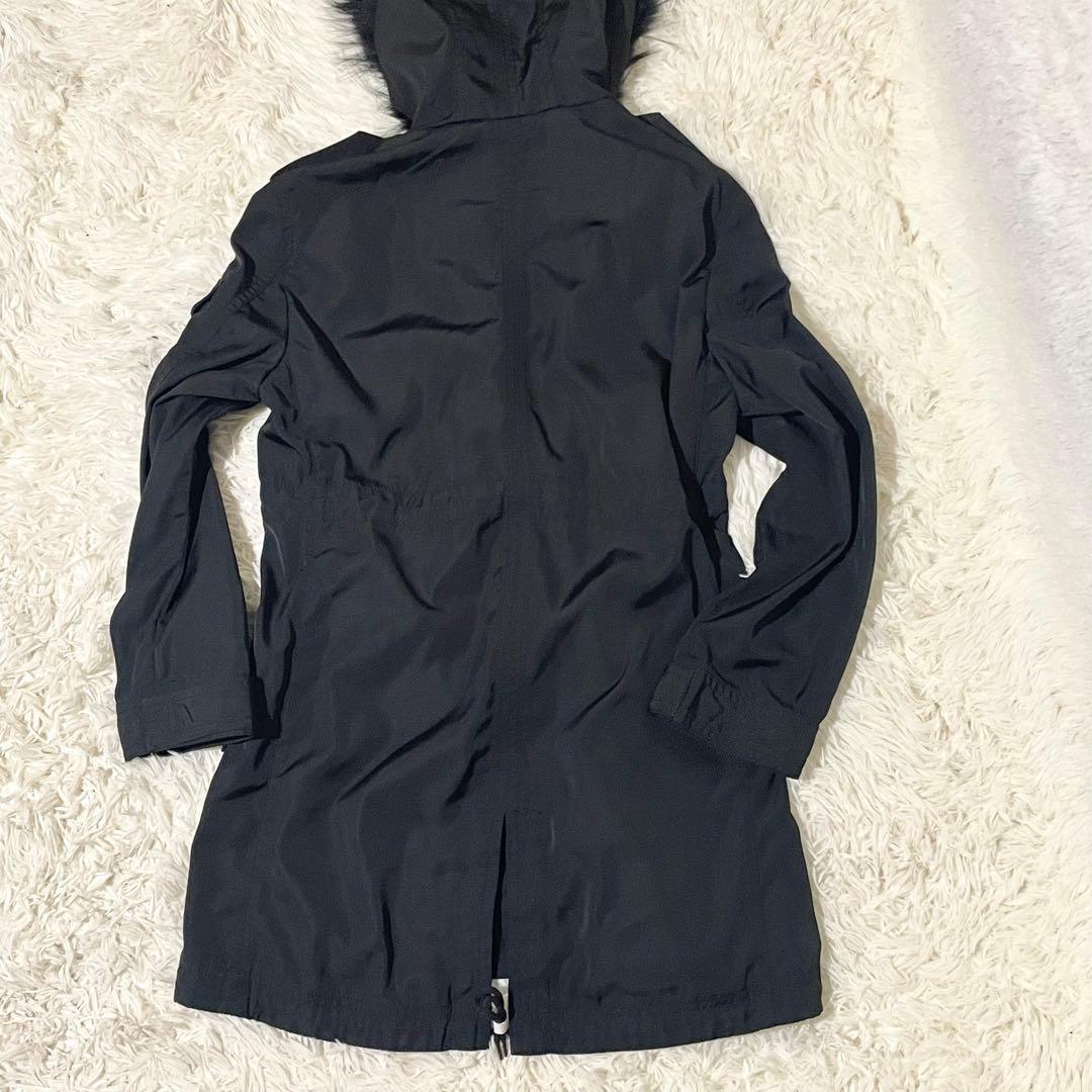 ✨美品✨BURBERRY BLACK LABEL モッズコート　ラクーンファーラ