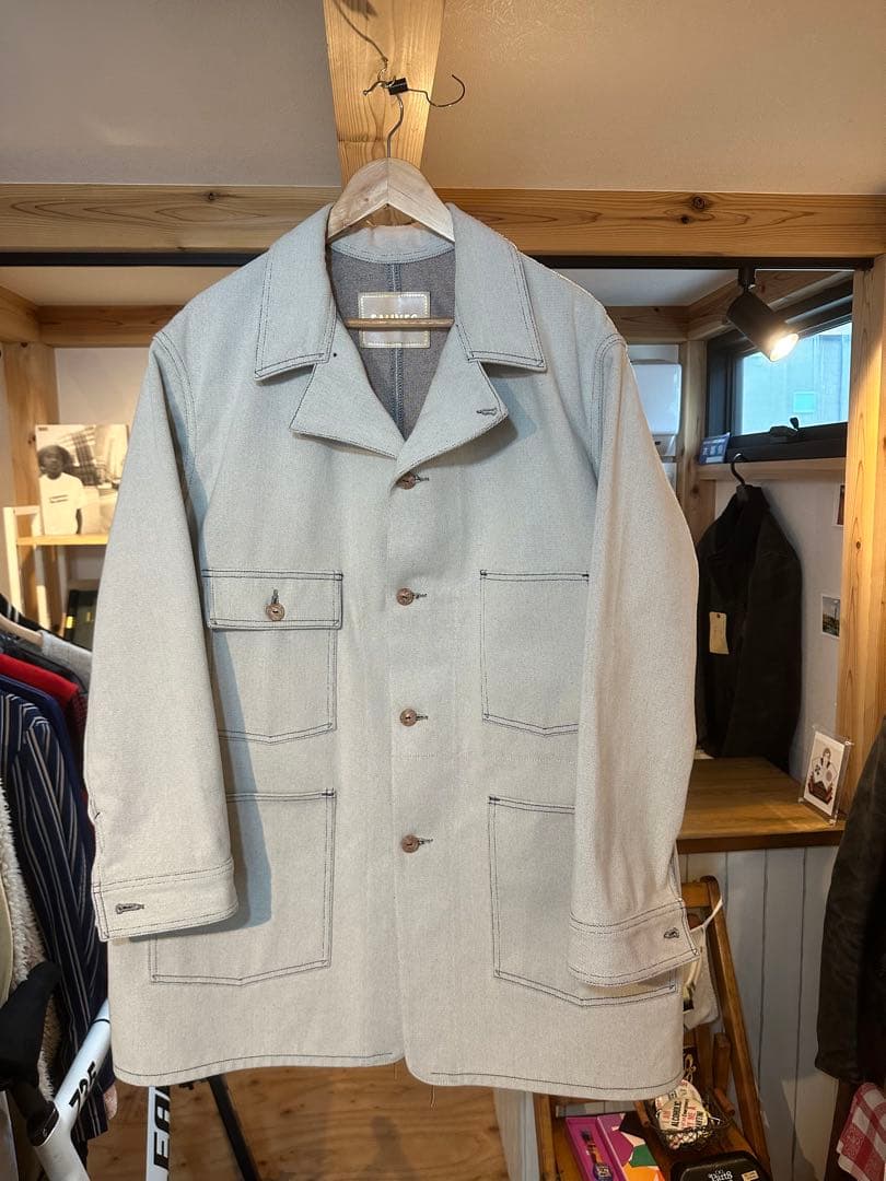 ジャケット・アウター FAUVES CARPENTER JACKET - DENIM- size5
