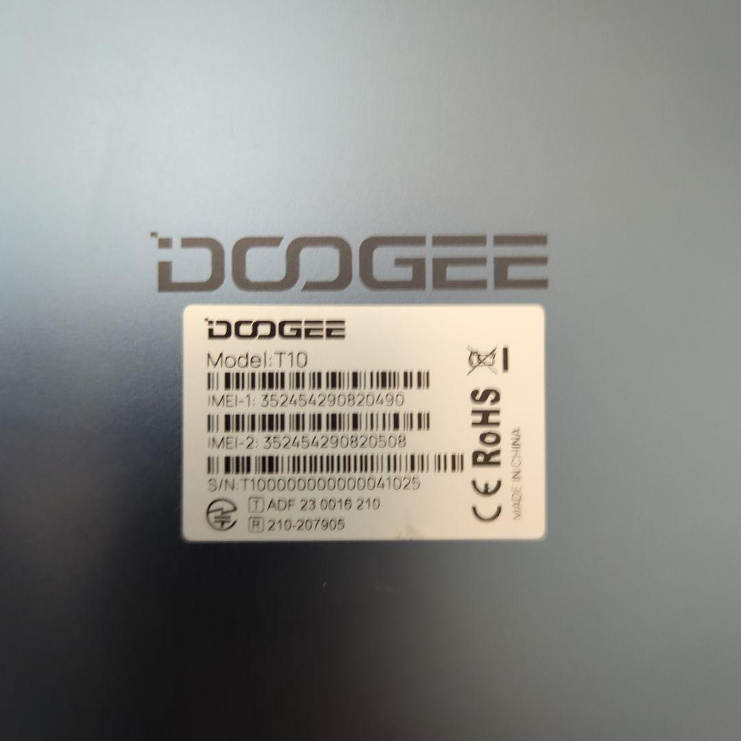 煌*黒様 DOOGEE T10 タブレット 本体 青