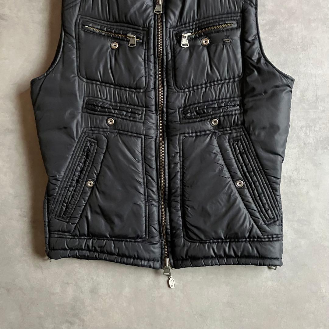 トップス 00s y2k DIESEL archive gimmick tech vest