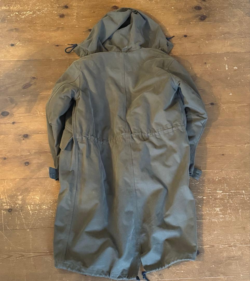 MHL.マーガレット・ハウエル COTTON NYLON HOODED COAT