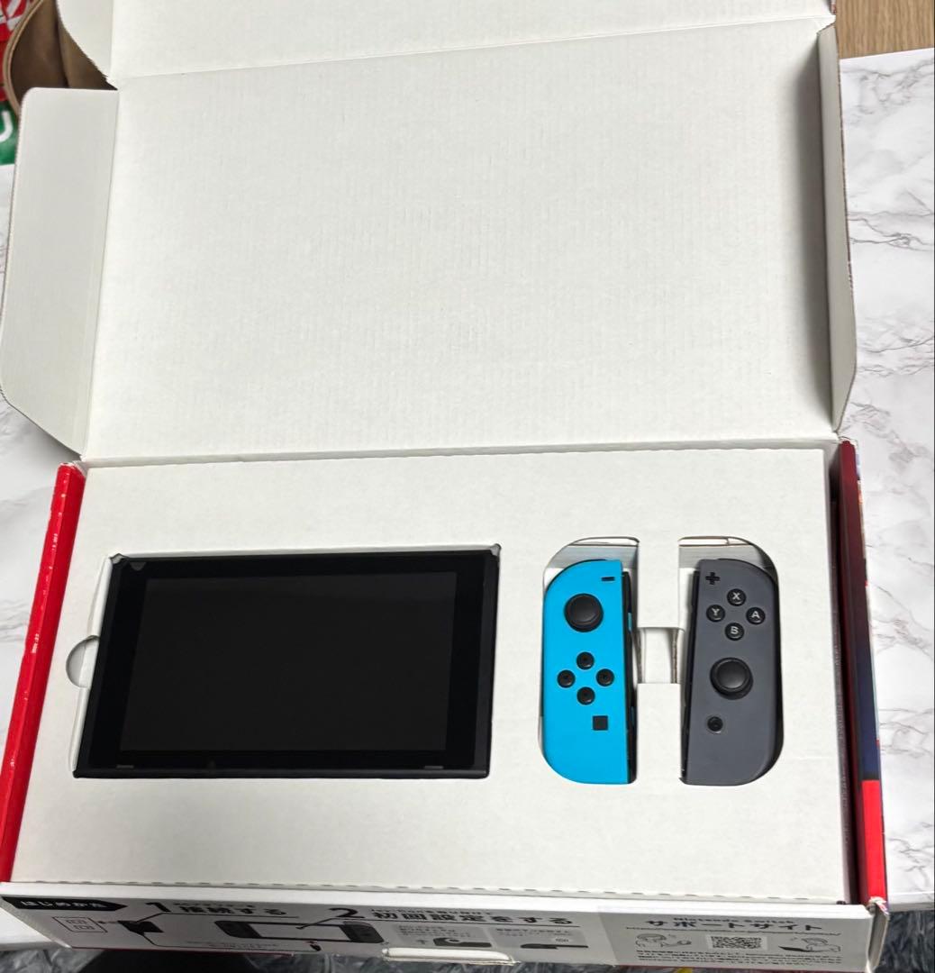 Nintendo Switch 本体 ネオンブルー/グレー