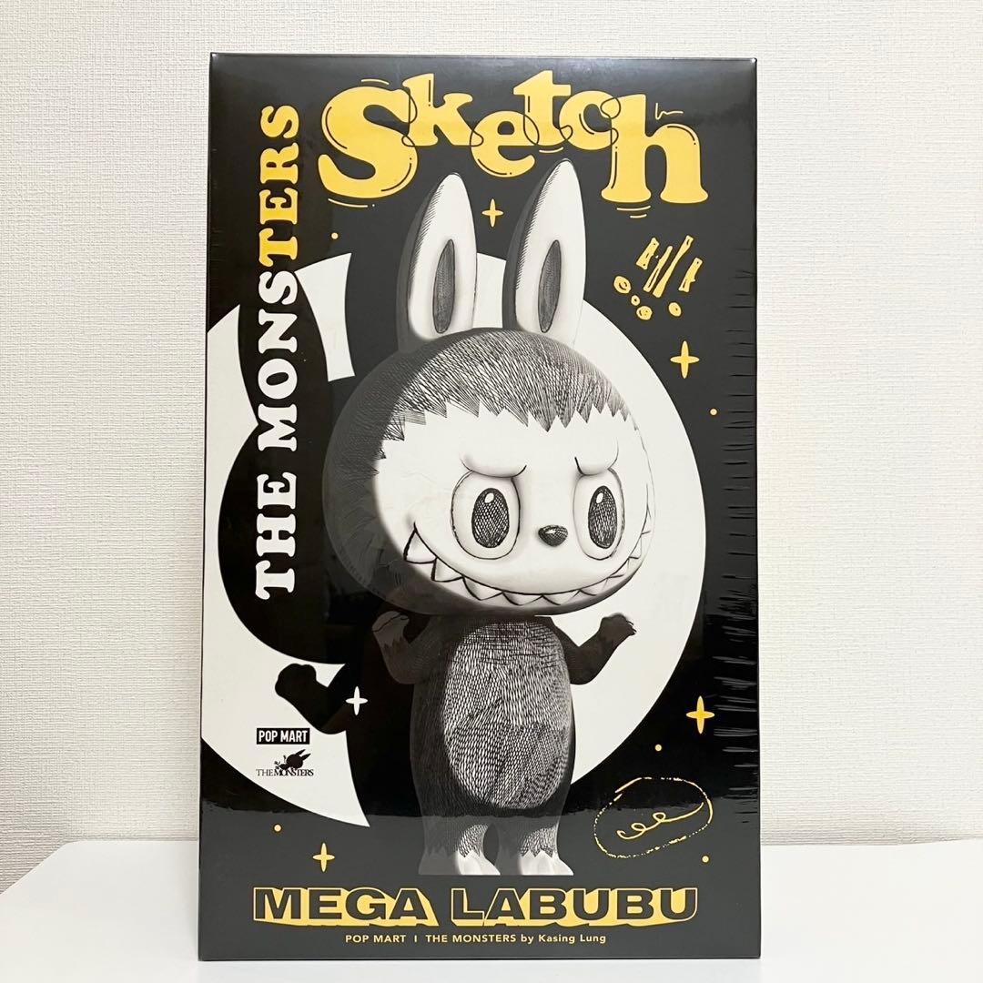 【即日発送】POP MART MEGA LABUBU sketch 400%