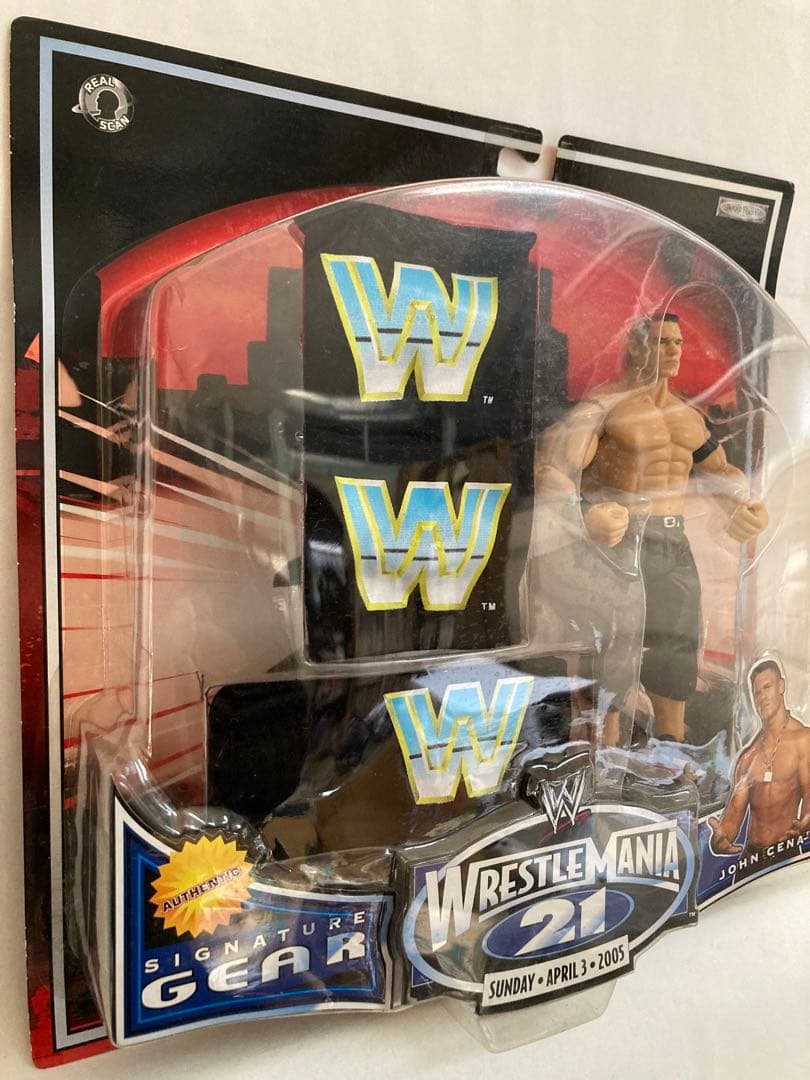 WWEスーパースター　ジョン・シナ　レッスルマニア21版　フィギュア