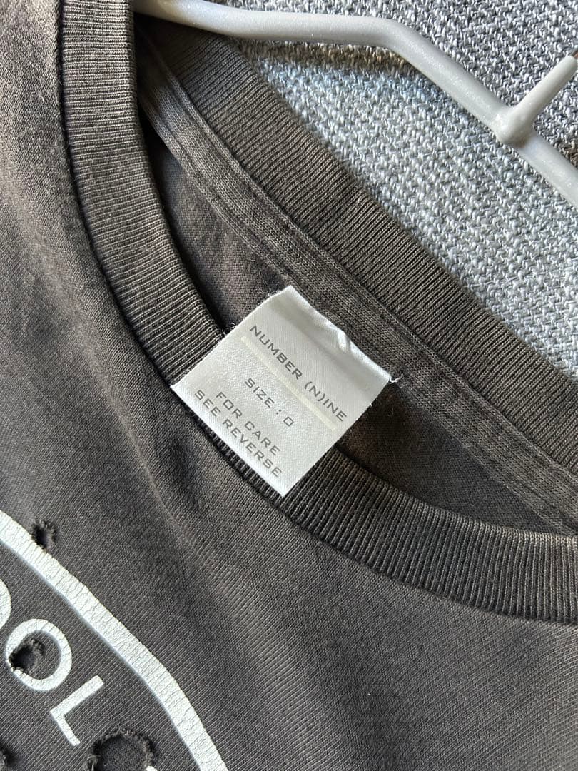 NUMBER (N)INE ナンバーナイン スカル Tシャツ　希少　初期