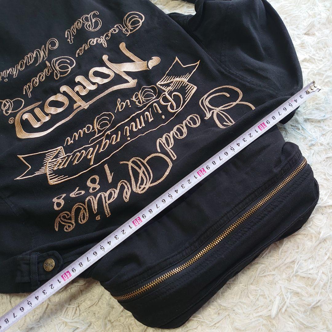 Norton ノートン ロゴ刺繍 ボリュームネック ジャケット L