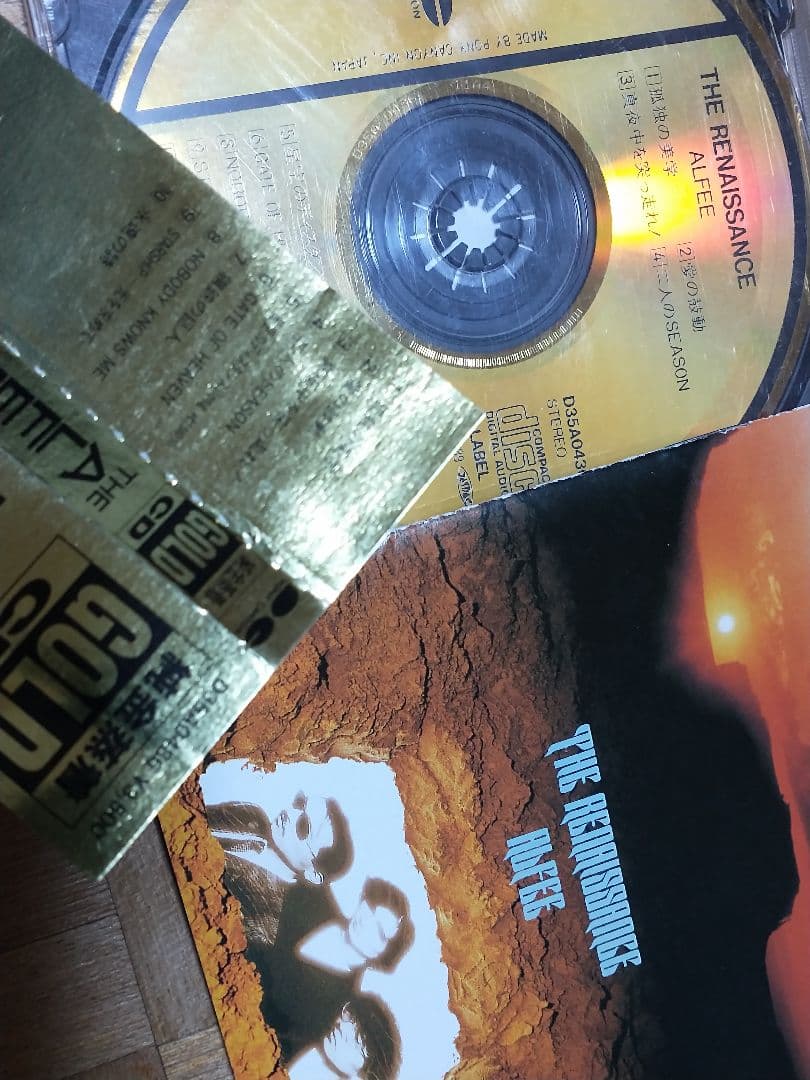 THE ALFEE THE RENAISSANCE ゴールドCD