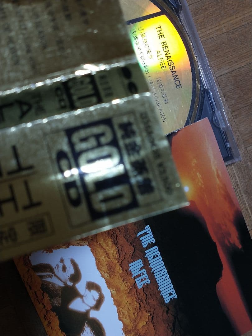 THE ALFEE THE RENAISSANCE ゴールドCD