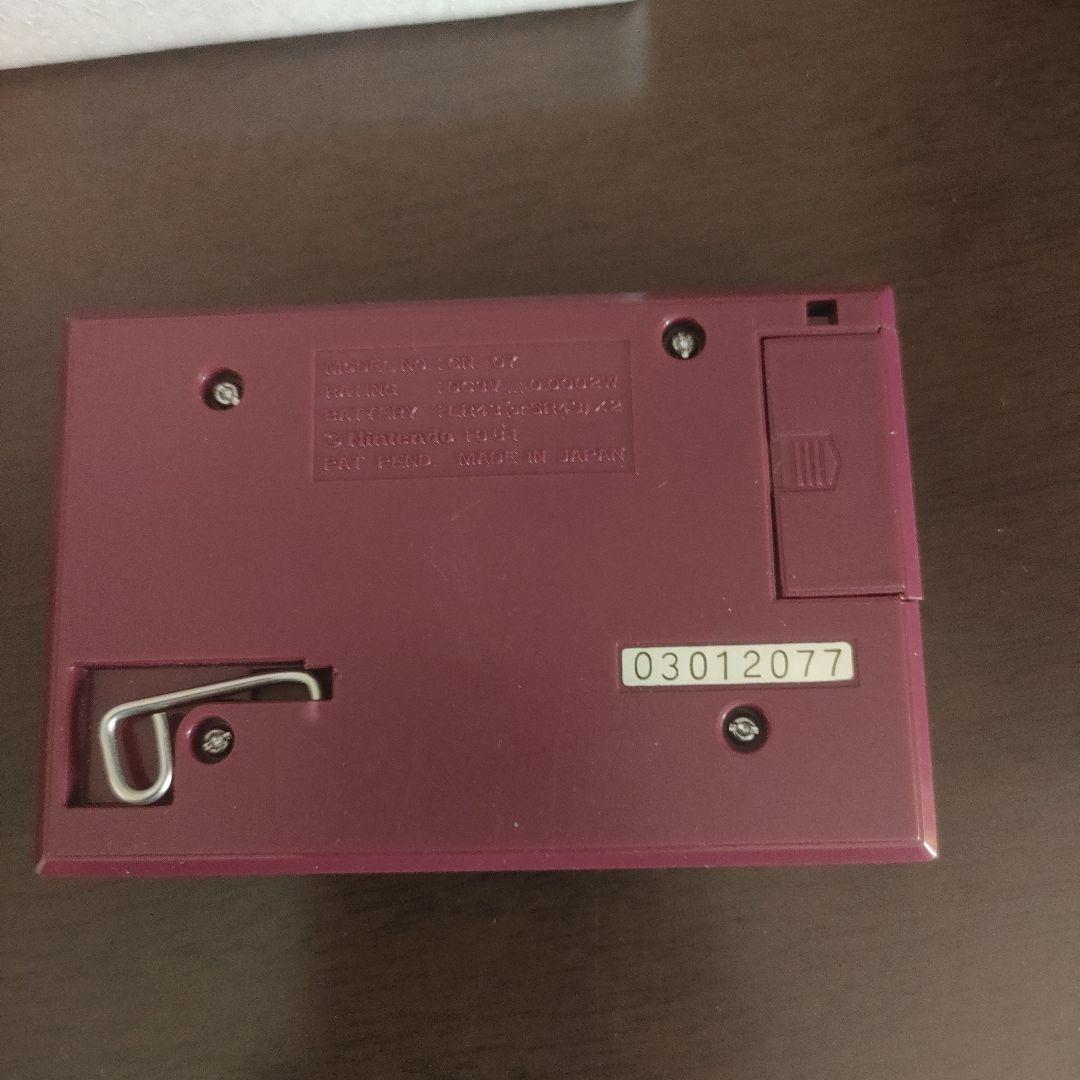 任天堂ゲームウォッチCN−07(箱あり)&LN−08(箱なし)1981年