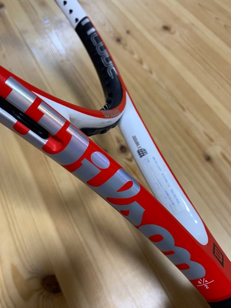 kohei　Wilsonラケットncode sixone105 フェデラー