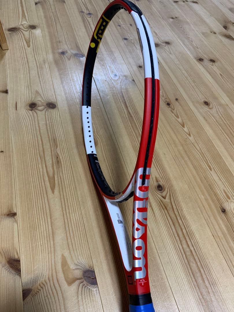 kohei　Wilsonラケットncode sixone105 フェデラー