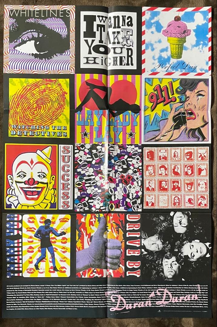 オメガ級DURAN DURAN「Thank you」LPレコード盤・新品未使用
